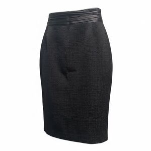 Elie Tahari Black Sabrina Pencil Skirt